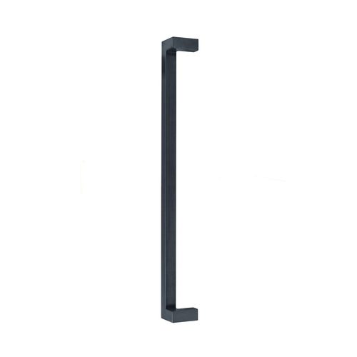 Zanda Nitro Offset Door Pull Handle Back to Back 450mm Matt Black 7129.BB.BLK