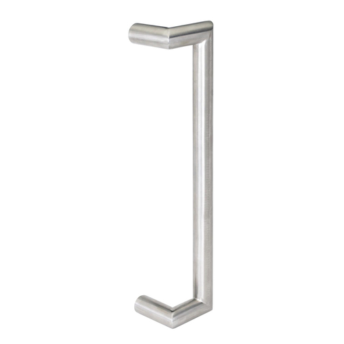 Zanda V23 Door Pull Handle Rear Fix 632mm O/A Stainless Steel 7307.RF.SS