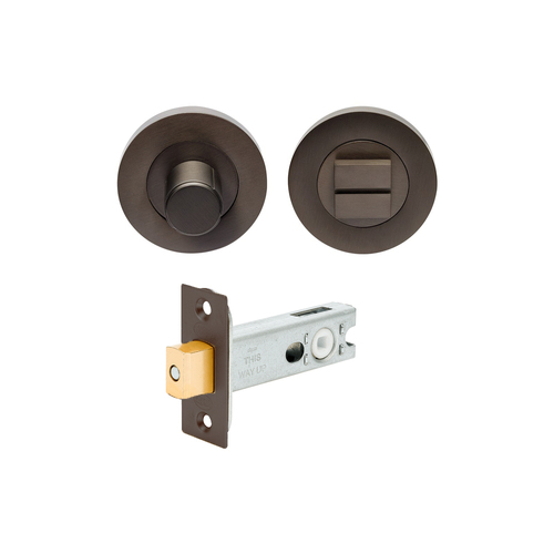 Zanda Zurich Privacy Turn & Release with 1173 Bolt Graphite Nickel 9348.1173.GN