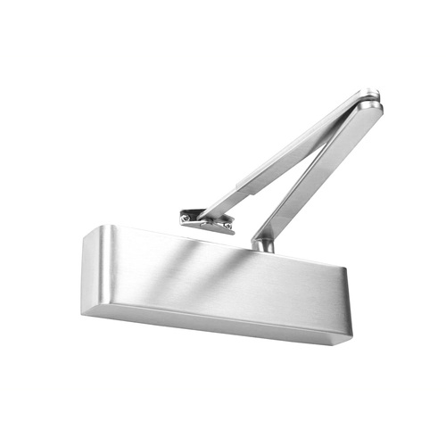 Zanda Door Closer Combined Unit Flat Bar Armset Stainless Steel TS.9205.SRFB.SSS