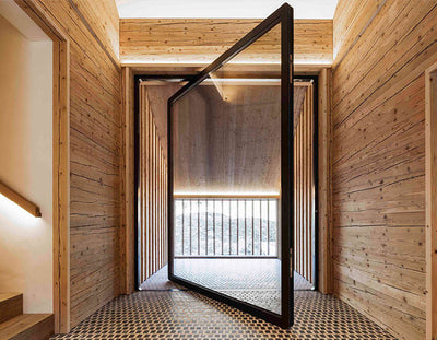 Concealed (and unconcealed) door pivots deliver you style and control