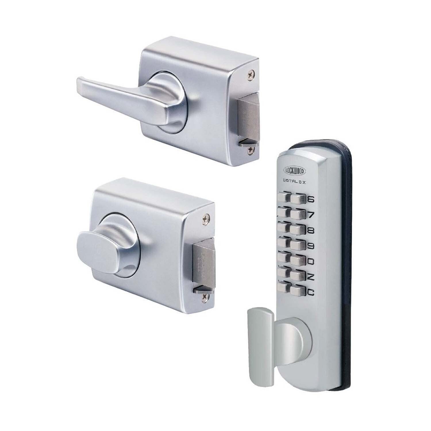 Lockwood 002 Digital Lock Set for Metal and Timber Doors
