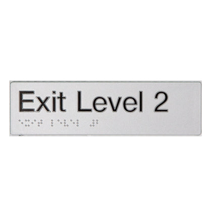 Tim The Sign Man Exit Level Two Silver/Black EL2-SILVER