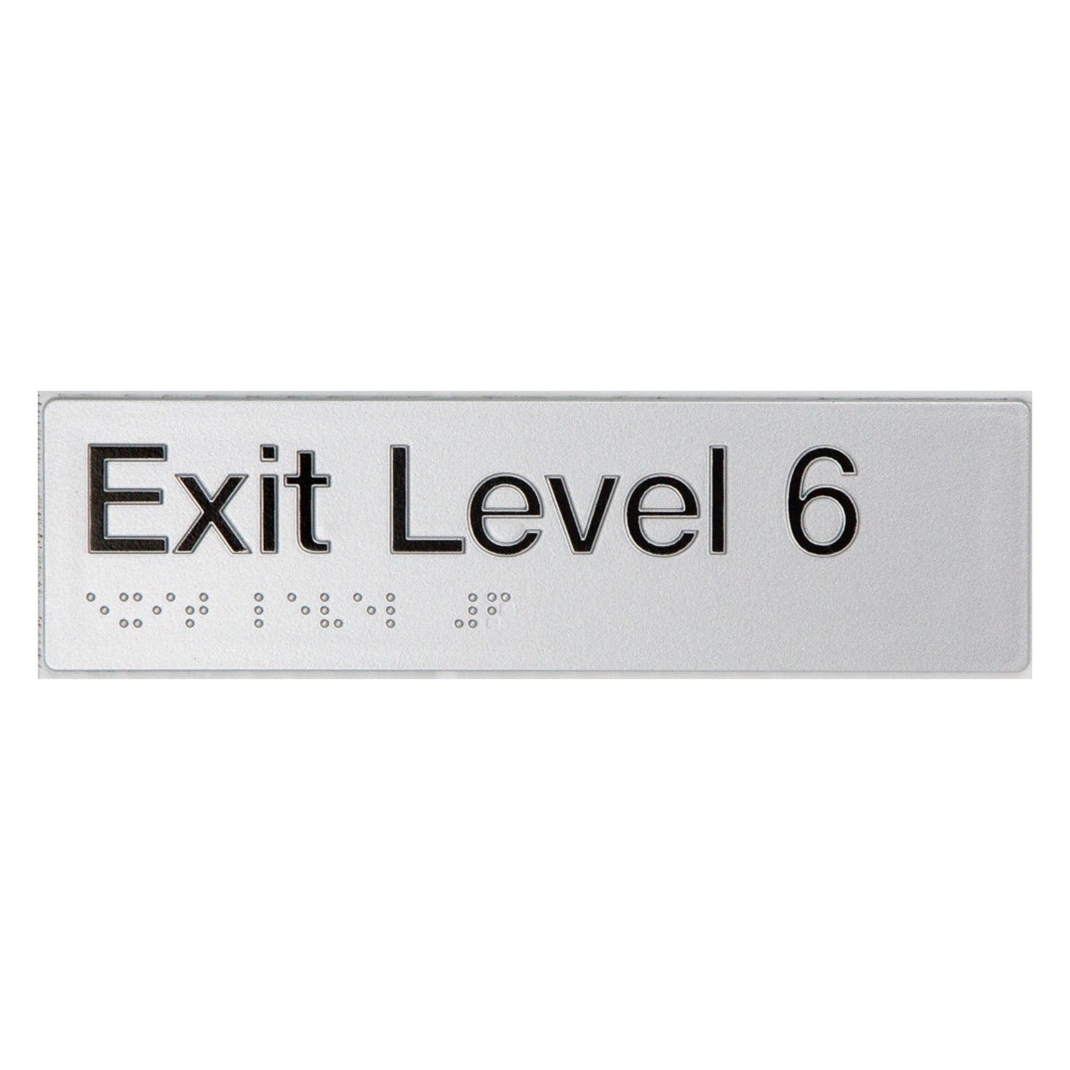 Tim The Sign Man Exit Level Six Silver/Black EL6-SILVER