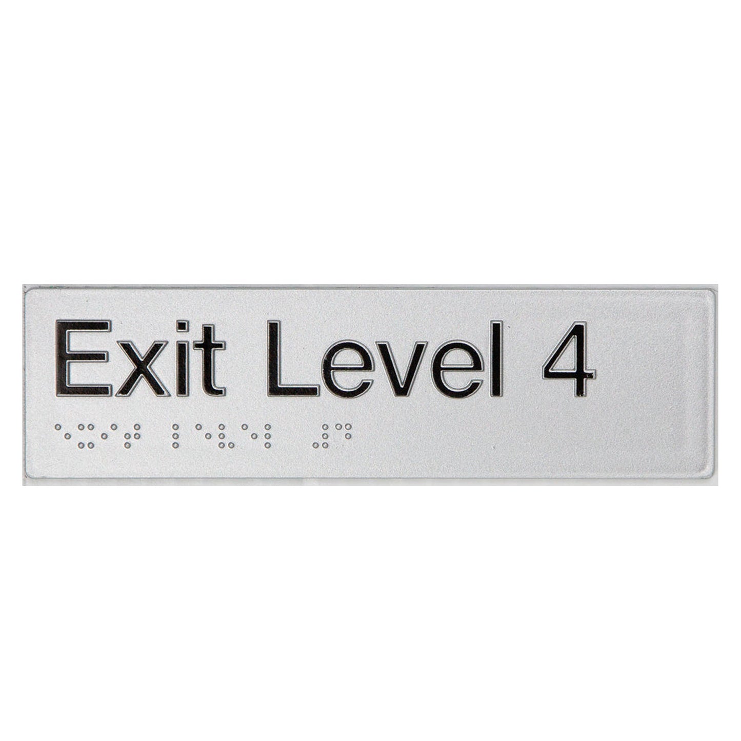 Tim The Sign Man Exit Level Four Silver/Black EL4-SILVER
