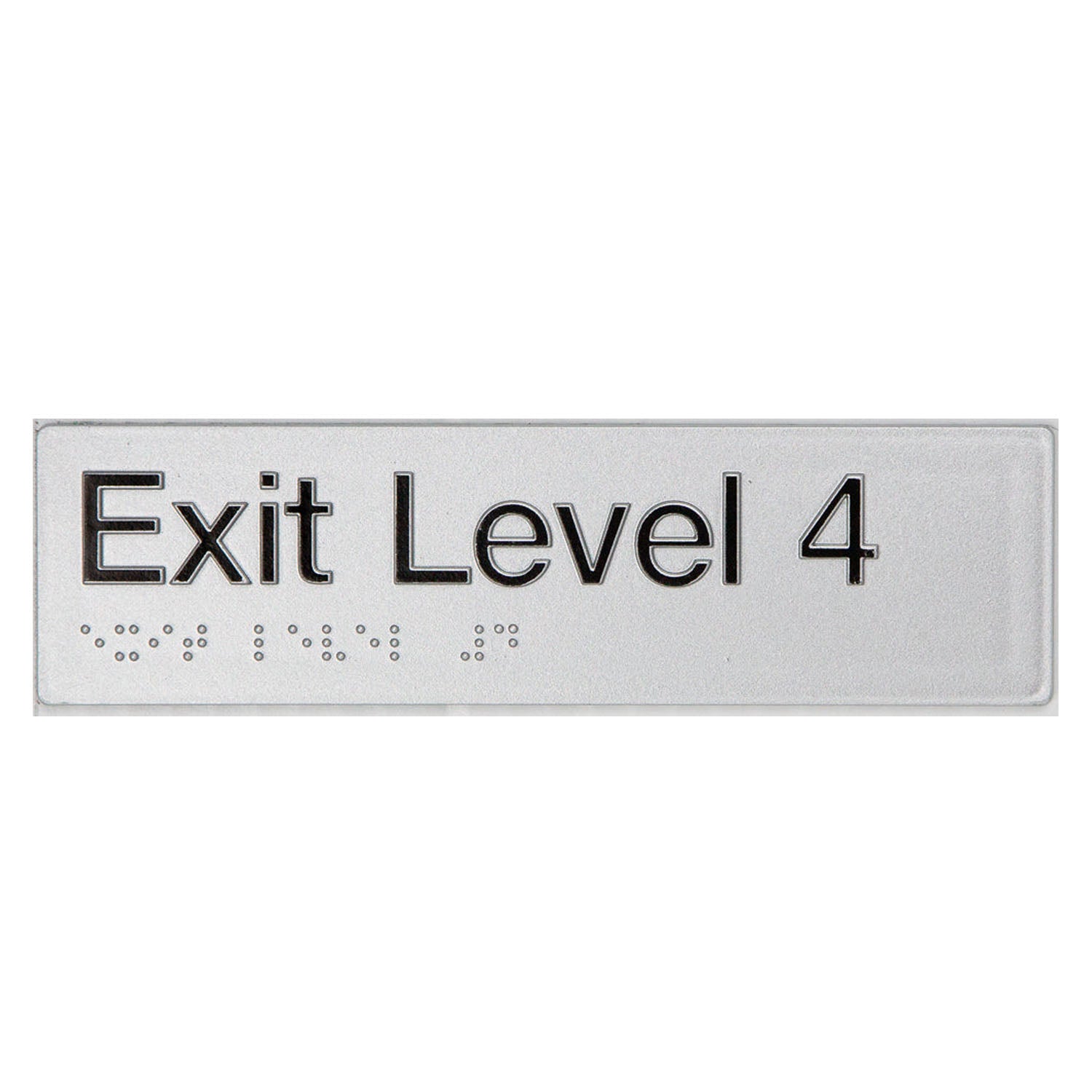 Tim The Sign Man Exit Level Four Silver/Black EL4-SILVER