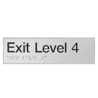 Tim The Sign Man Exit Level Four Silver/Black EL4-SILVER