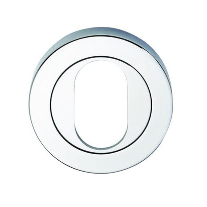 Lockwood Symphony 1220 Series Internal Oval Cylinder Escutcheon Satin Chrome 1226/I64