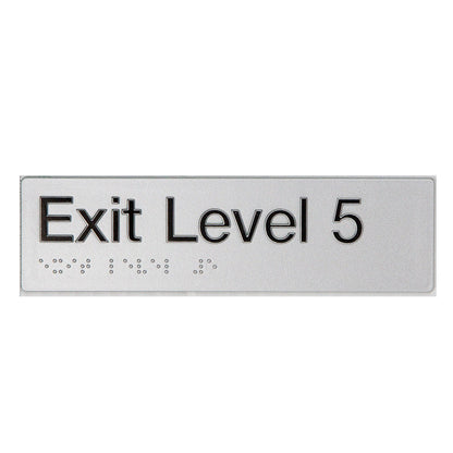 Tim The Sign Man Exit Level Five Silver/Black EL5-SILVER