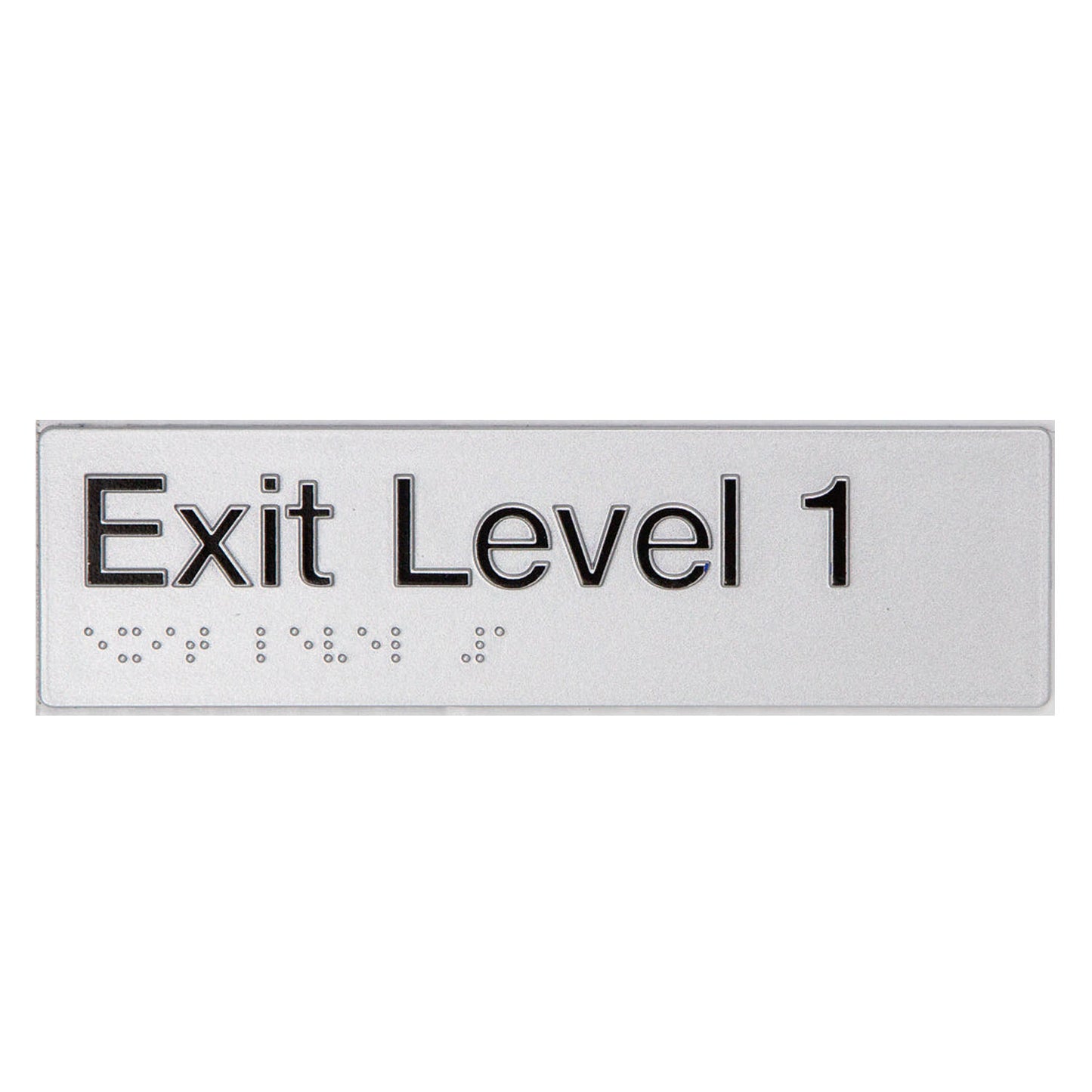 Tim The Sign Man Exit Level One Silver/Black EL1-SILVER