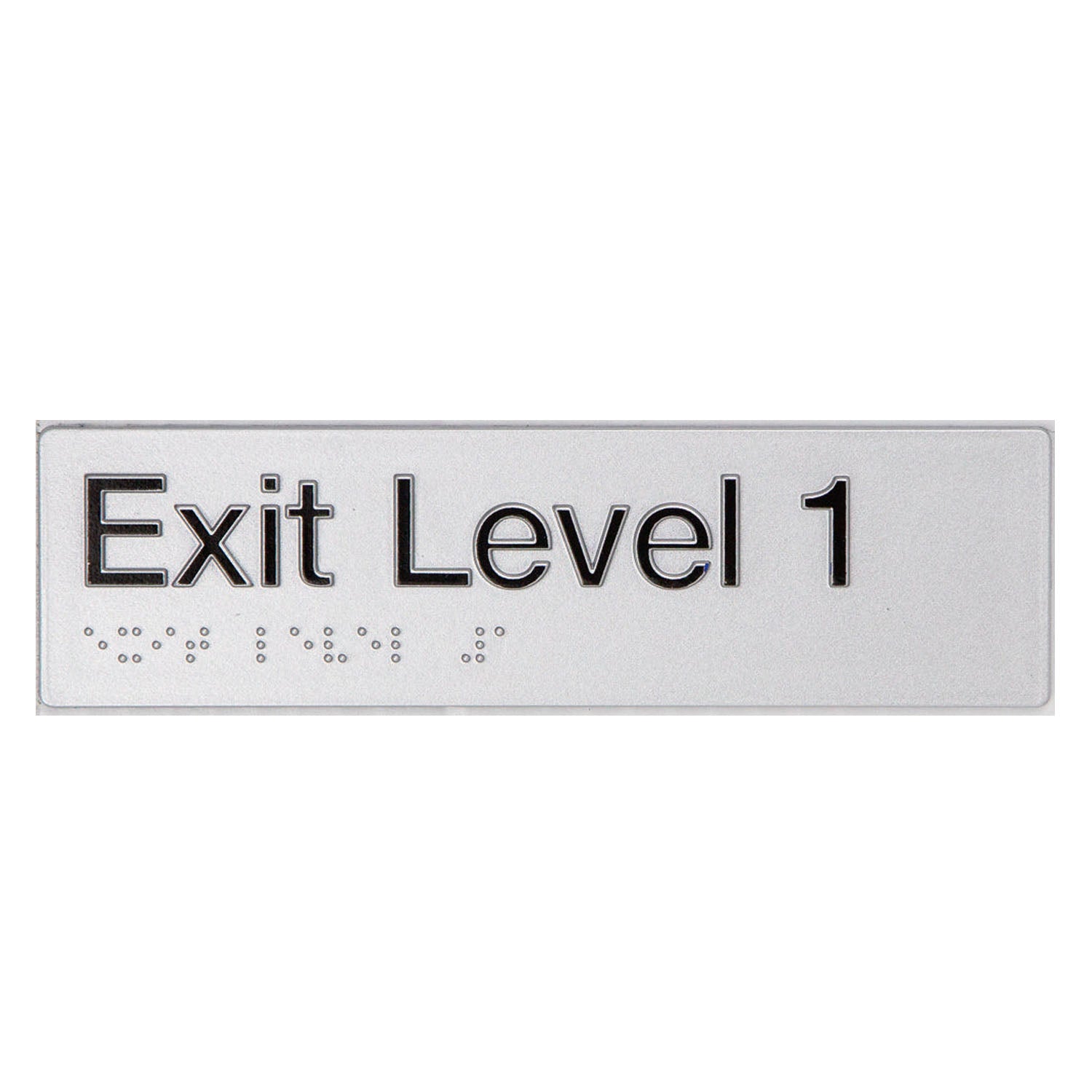 Tim The Sign Man Exit Level One Silver/Black EL1-SILVER