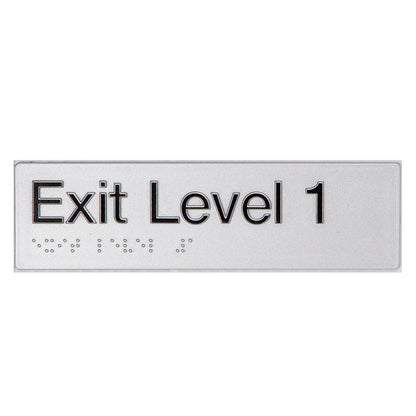 Tim The Sign Man Exit Level One Silver/Black EL1-SILVER