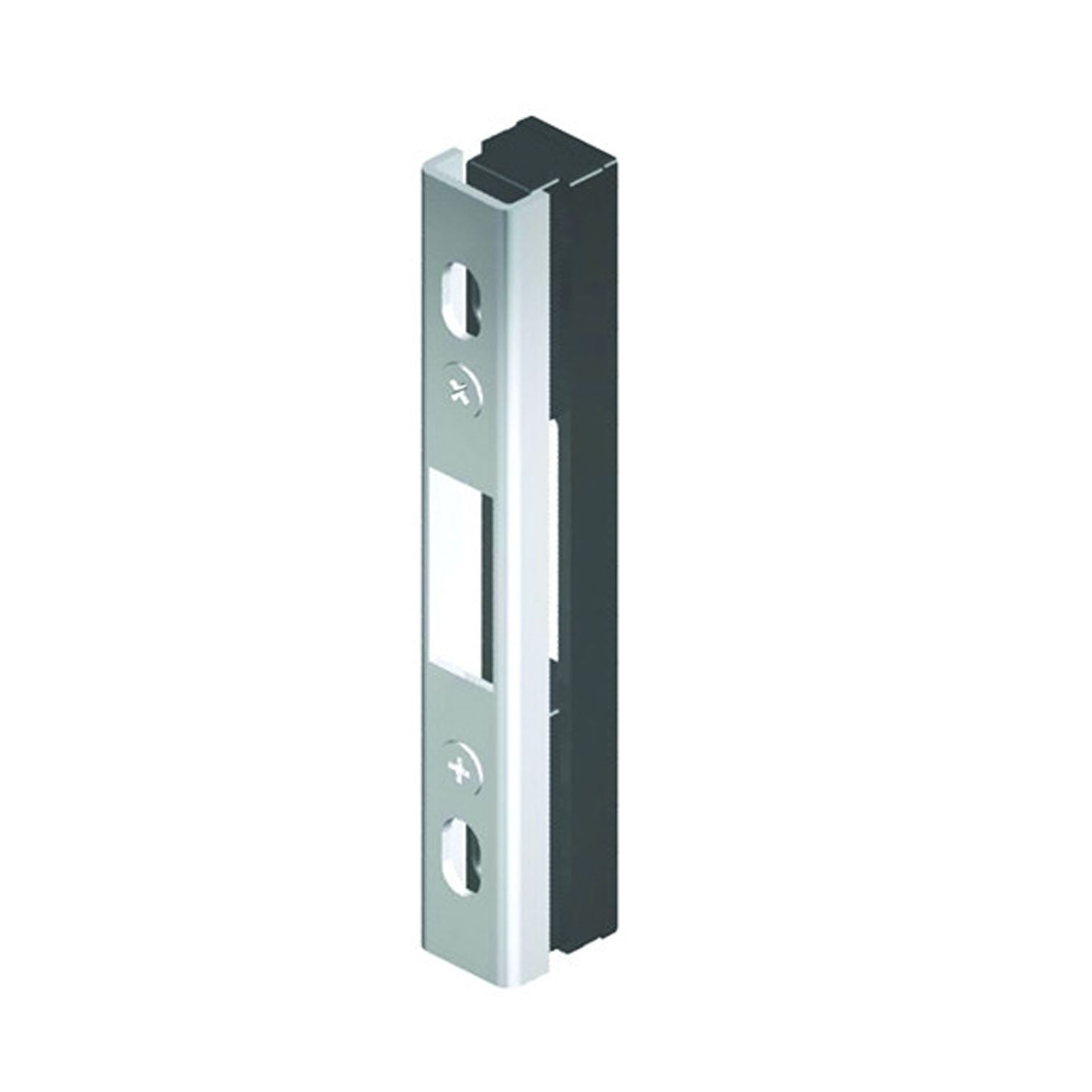 Lockwood Adjustable Sliding Door Strike Satin Stainless Steel P33600