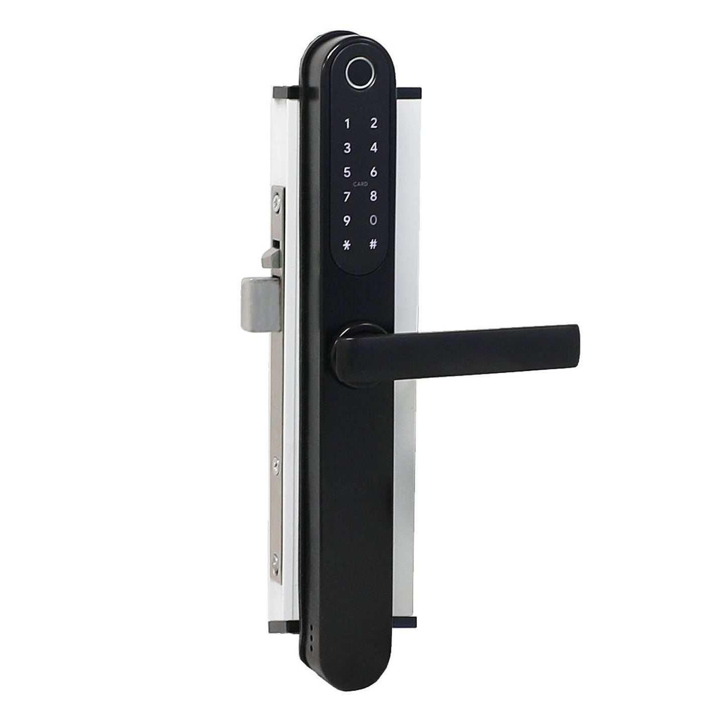 Austyle Digital Smart Security Screen Entry Door Set 305x33mm Black 59411