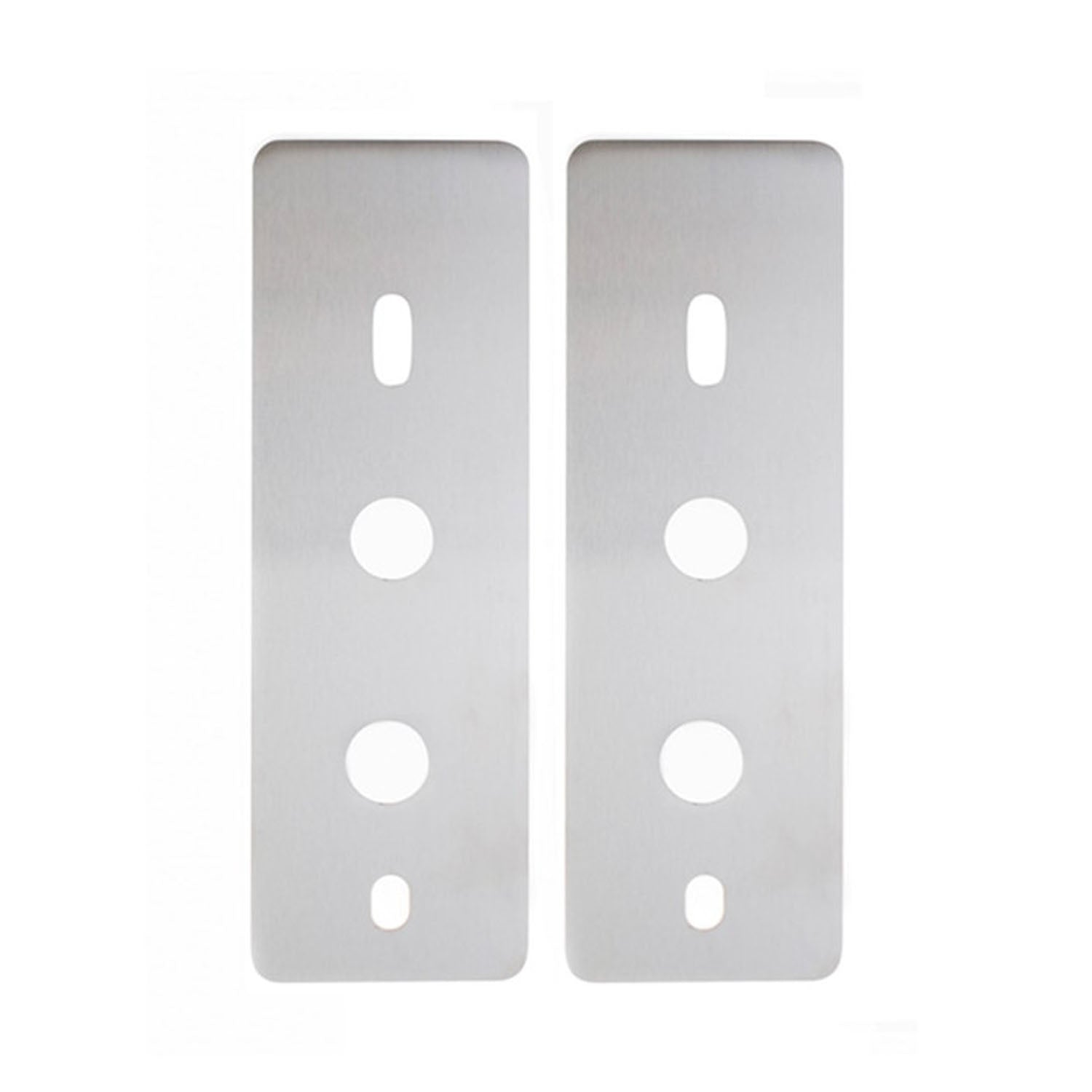 Lockwood Cortex Scar Plate 530 Pair Satin Stainless Steel CTX-SSPLT-530