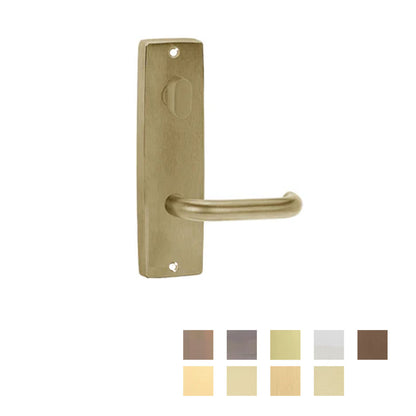 Lockwood 1904 Square End Plate with Turn & 70 Lever - Available in Various Finishes