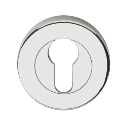 Lockwood Velocity Euro Cylinder Escutcheon 55mm Satin Chrome VSR5/SC