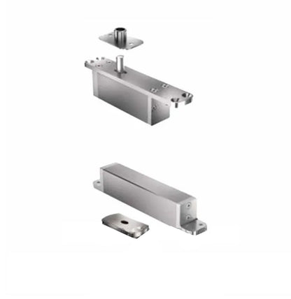 FritsJurgens Set System FX | 70mm Pivot Point Floor Plate Satin Stainless Steel FJS/STFX70CSSS