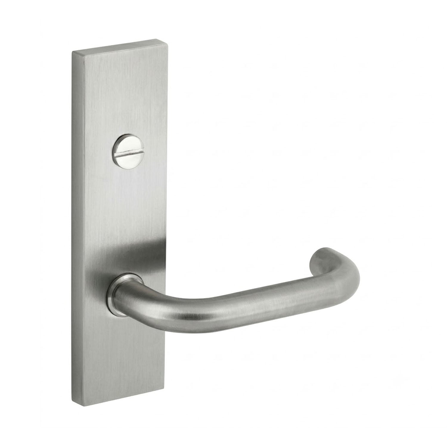 Dormakaba 6600 Series External Plate with Emergency Release Plate Satin Stainless Steel 9400000017284