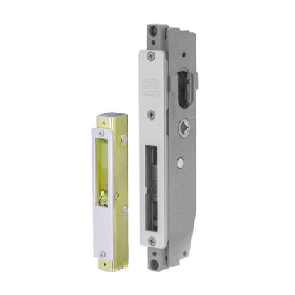 Lockwood Short Backset Mortice Deadlock & Cylinder Turn No Cylinder Satin Chrome 5541RT4SCNCYL