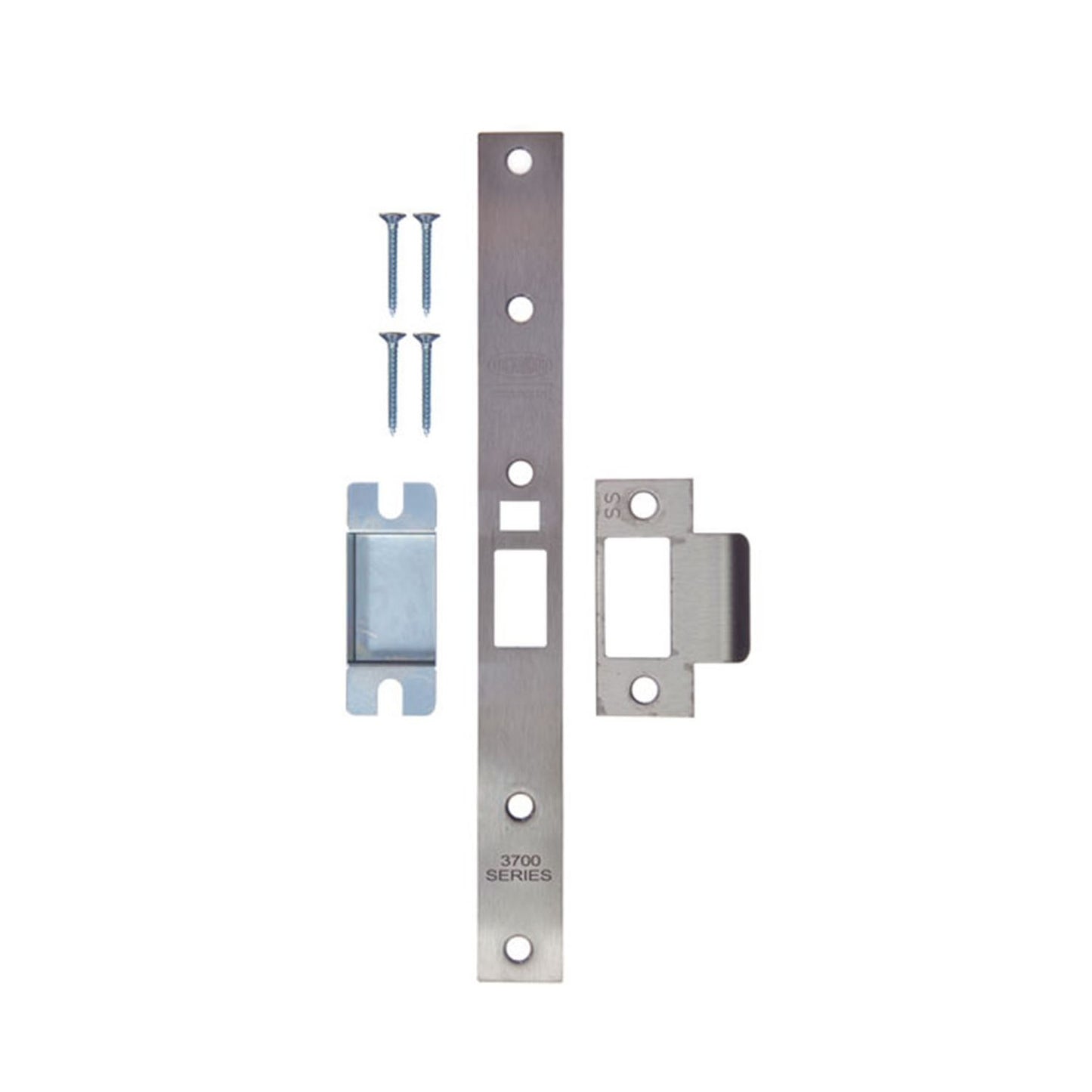 Lockwood 3782 Timber Door Fixing Conversion Kit Satin Stainless Steel 3782-TFKITSS