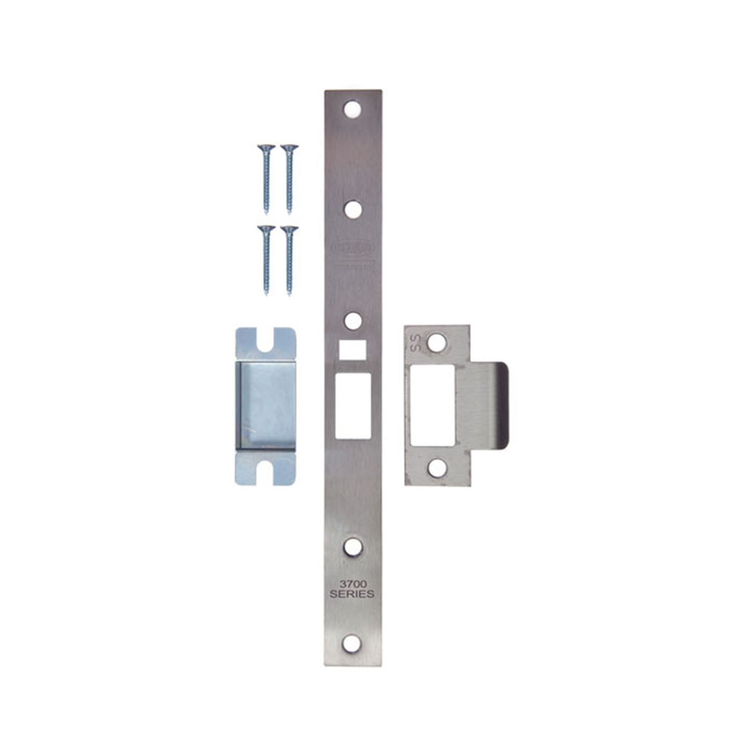 Lockwood 3782 Timber Door Fixing Conversion Kit Satin Stainless Steel 3782-TFKITSS