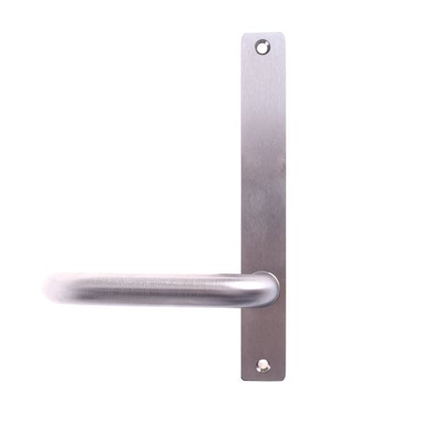 Lockwood 4909 Square End Plate With 70 Lever Left Hand Satin Chrome 4909/70LSC