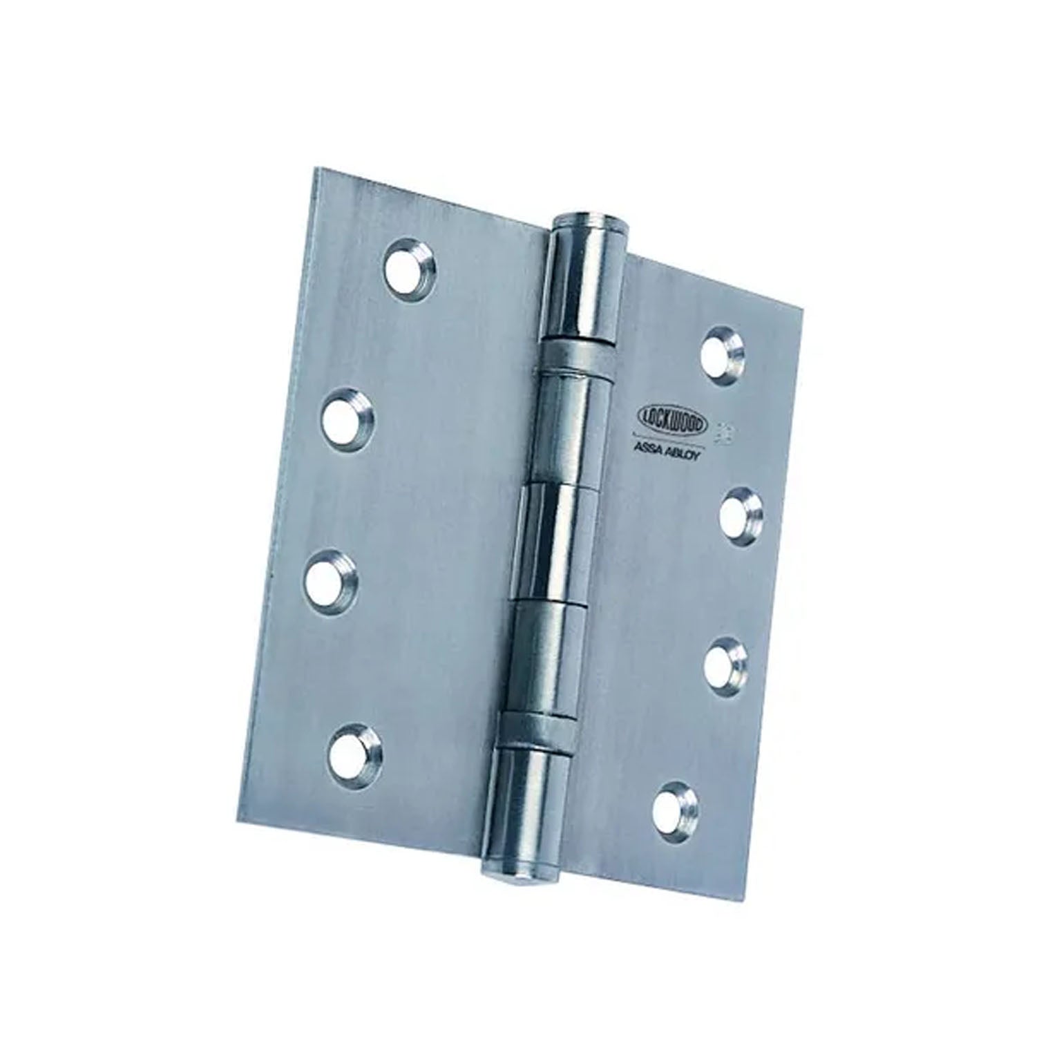 Lockwood Door Ball Bearing Hinge 100x100x2.5mm Satin Chrome LW10000BBSC