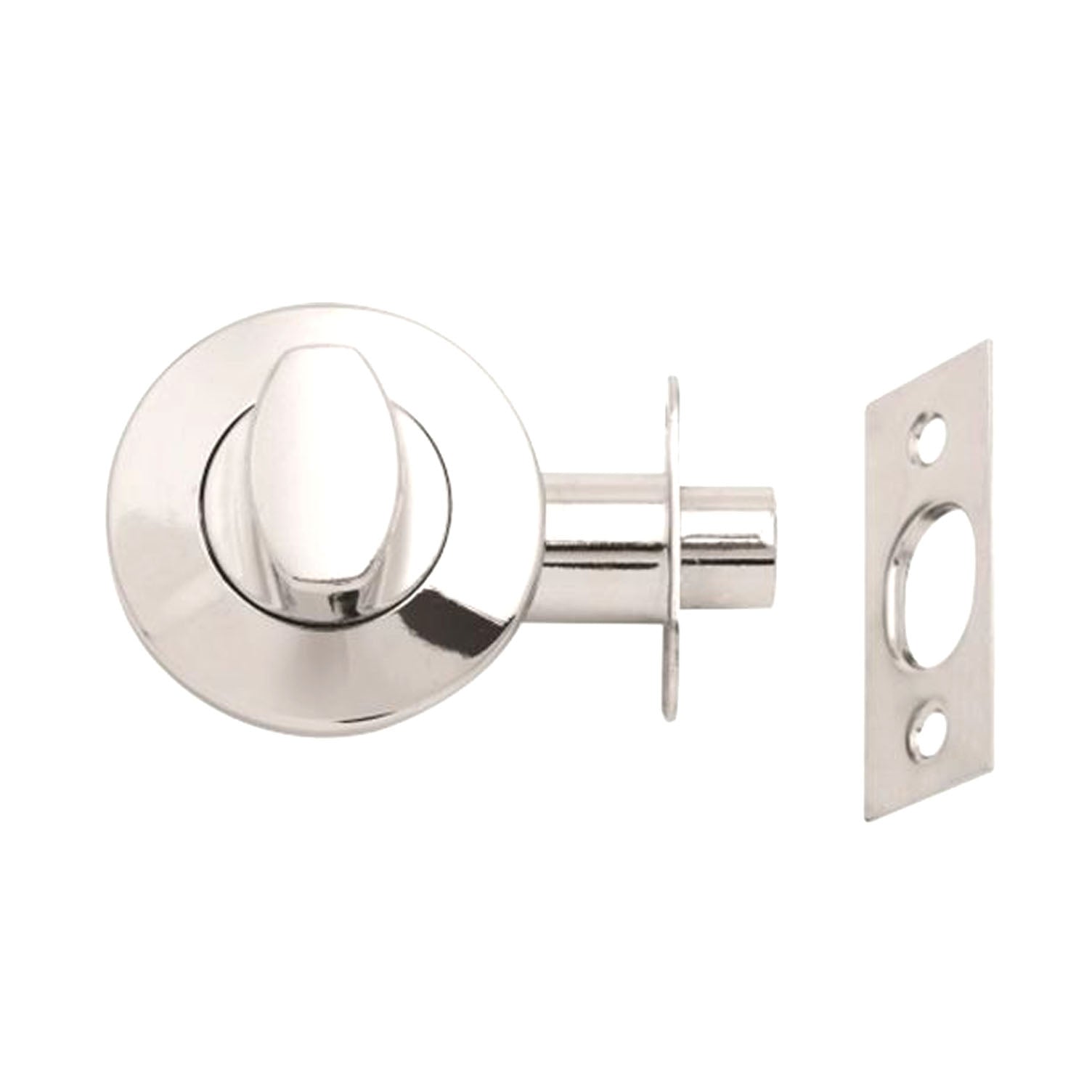 Lockwood 811 Mortice Toilet Indicator Bolt With Emergency Release Satin Chrome Pearl 811SP