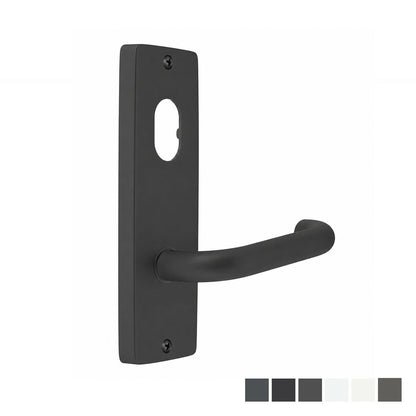 Lockwood 1901 Square End Plate With Cylinder & 70 Lever - Available in Various Finishes