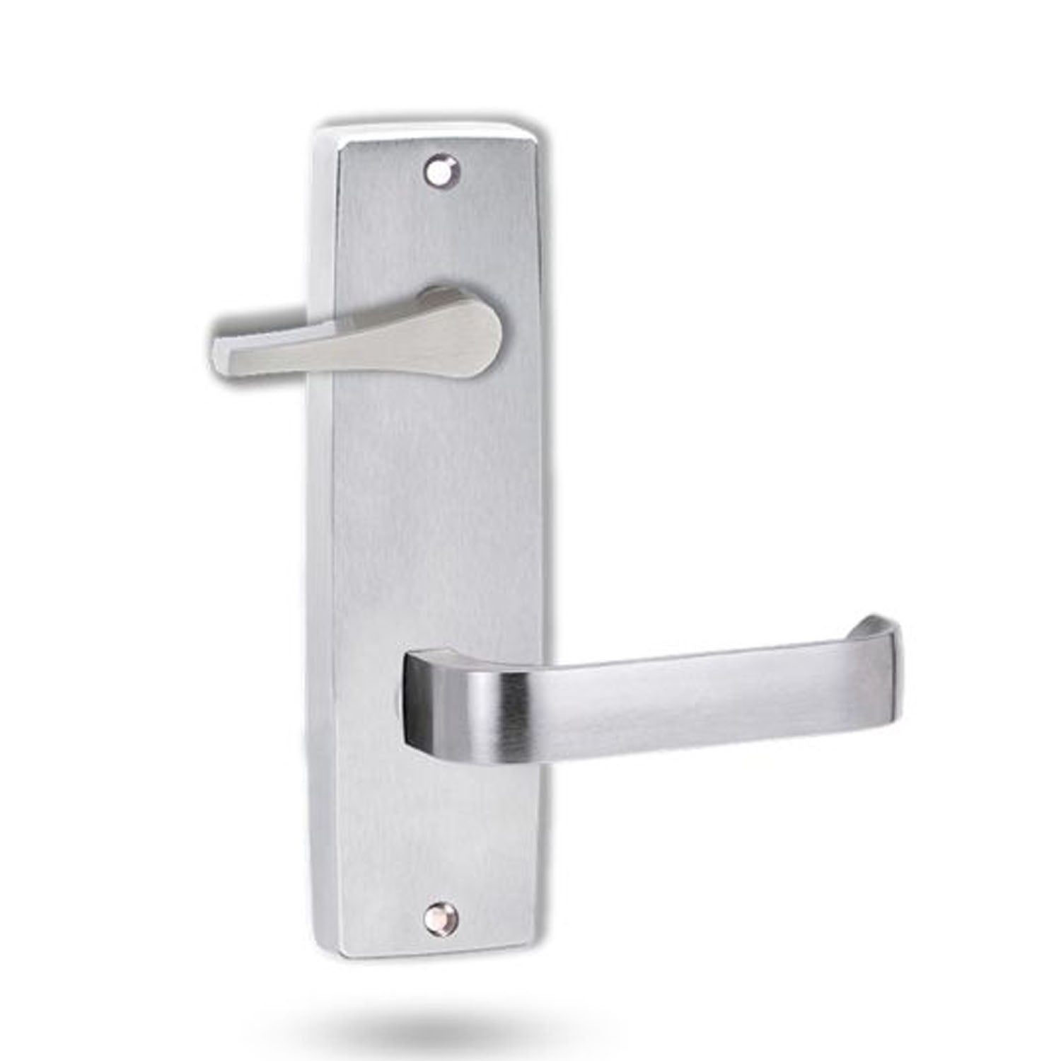 Lockwood 1939 Square End Plate with Disabled Turn & 131 Lever Satin Chrome 1939/131SC
