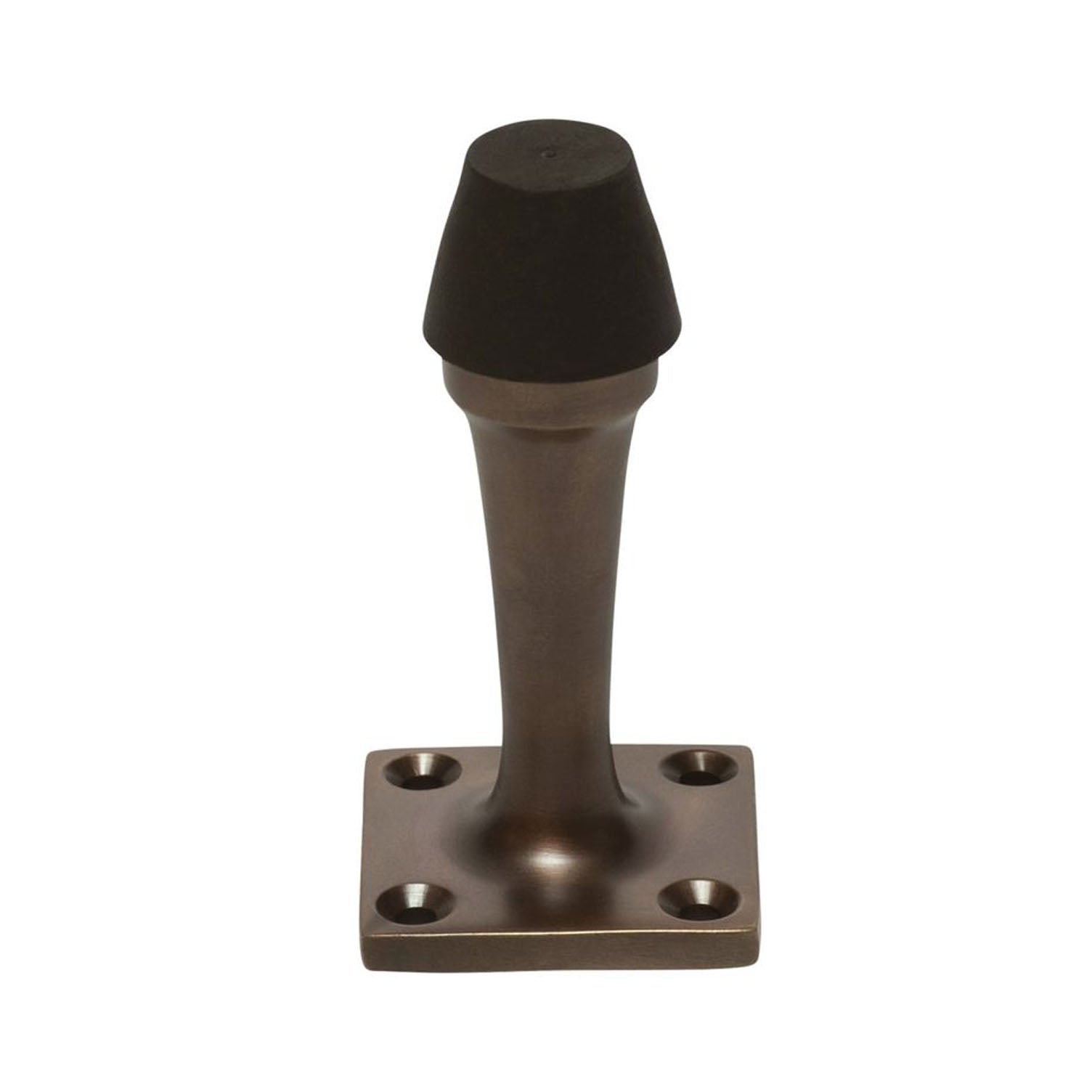 Tradco 2279AB Door Stop Wall Mount Antique Brass P75mm BP35x35