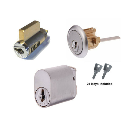 MLS Fire Brigade Cylinders Oval Rim PD keyed to 003 Includes 2 Keys