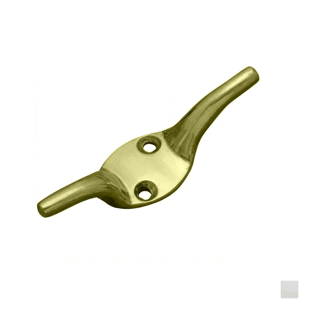 Superior Brass Cleat Hook - Available in Various Finishes