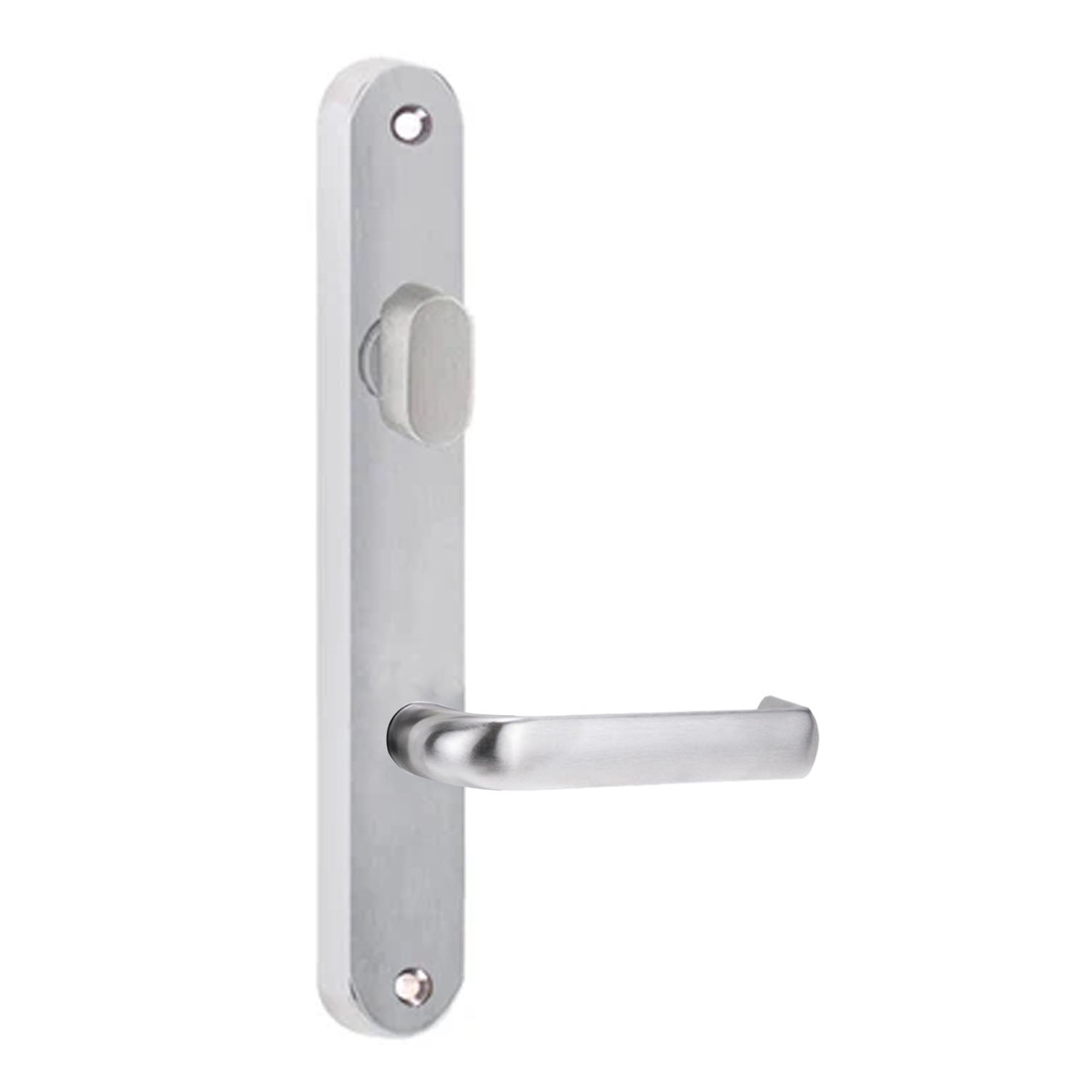 Lockwood 5704 Round End Plate With Turn & 77 Lever Chrome Plate 5704/77CP