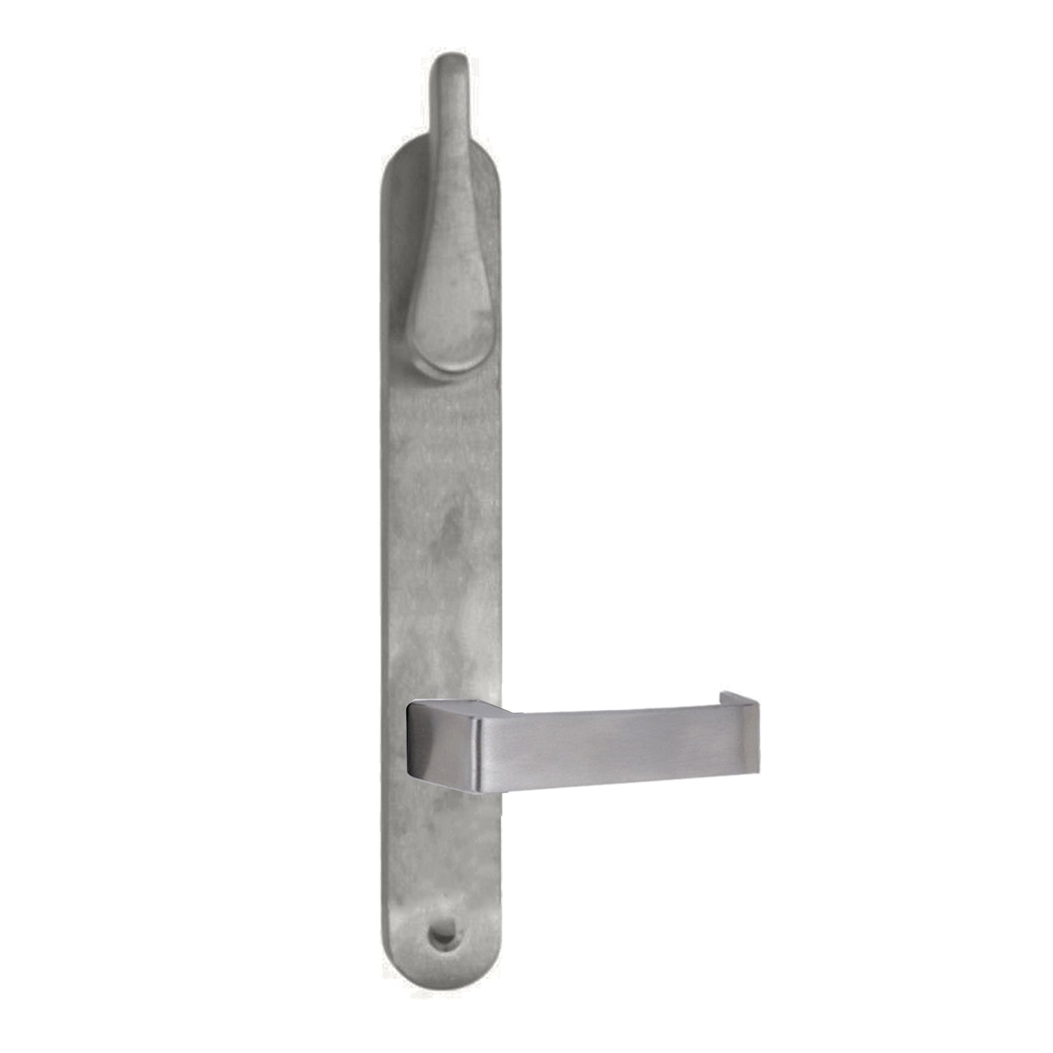 Lockwood 5939 Round End Plate With Accessible Turn & 90 Lever Satin Chrome 5939/90SC