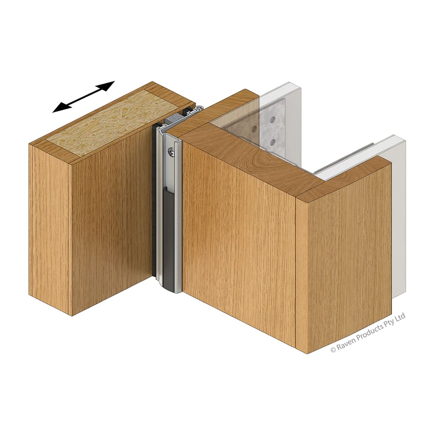 Raven RP12 Door Perimeter Seal - Available in Various Sizes