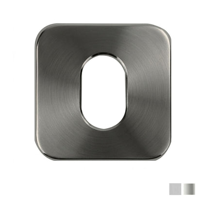 Lockwood 280 Series Square Cylinder Escutcheon - Available in Various Finishes