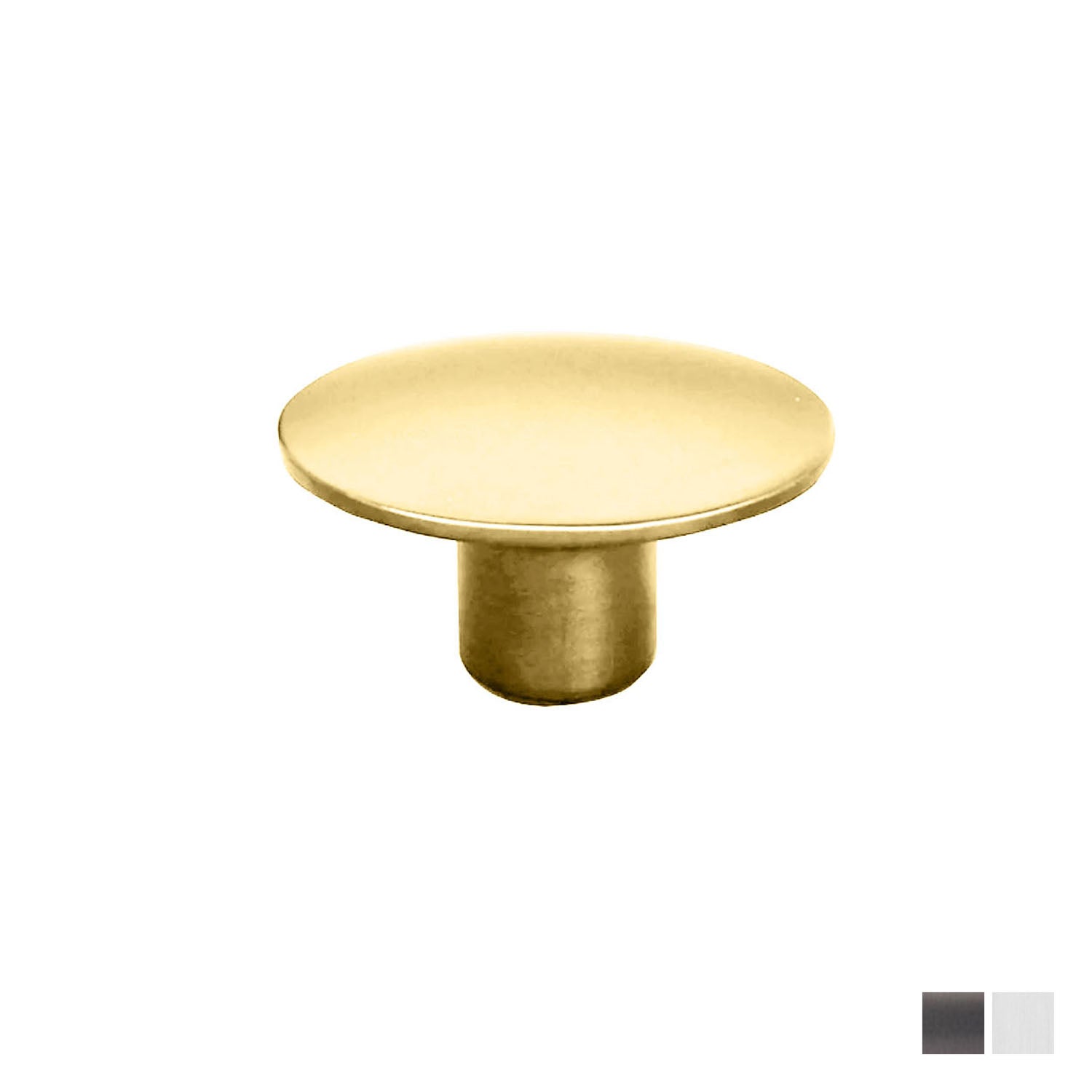 Kethy Dome Cabinet Knob 50mm - Available in Various Finishes