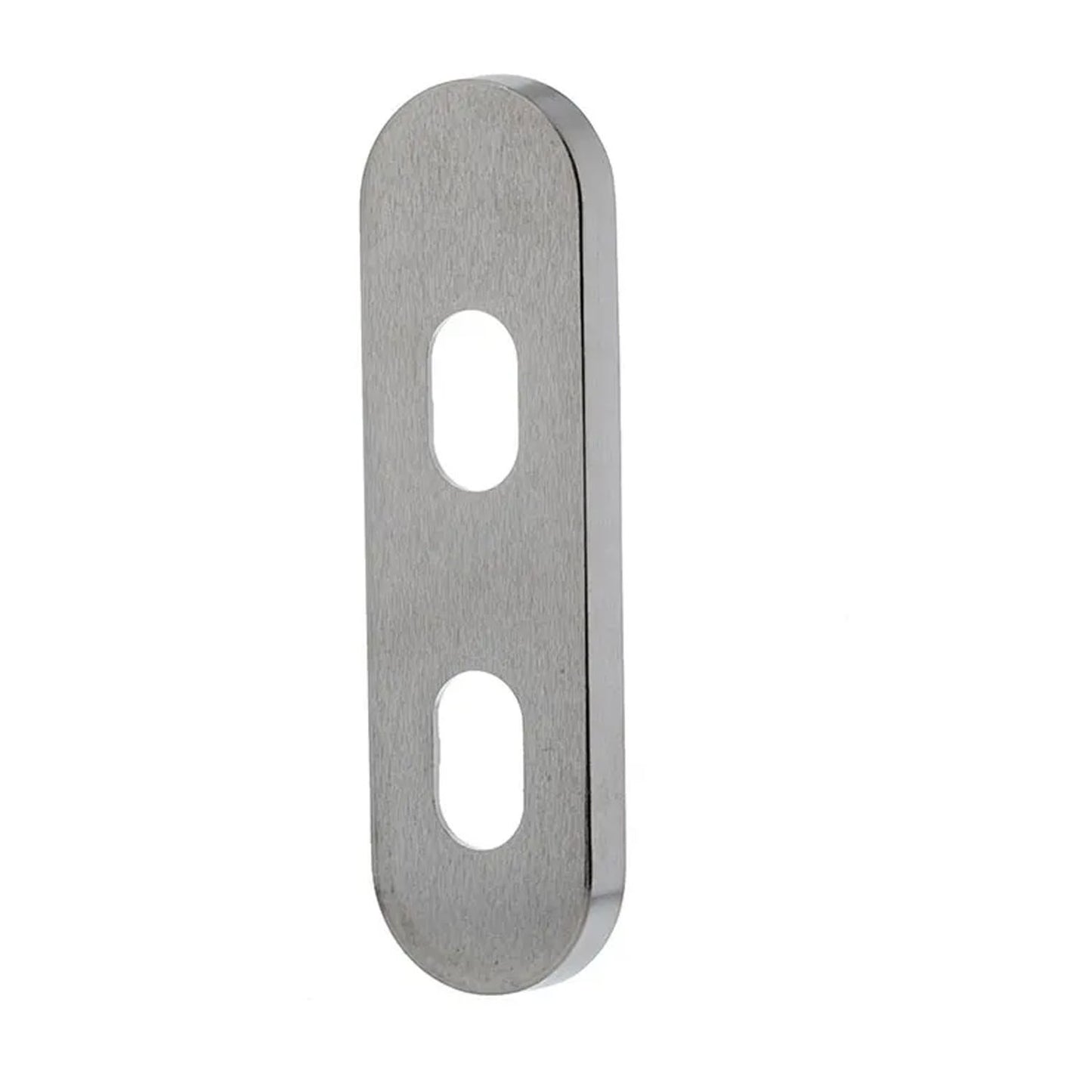 Lockwood 2810 Round Internal Plate With Two Cylinder Holes Satin Chrome 2810SC