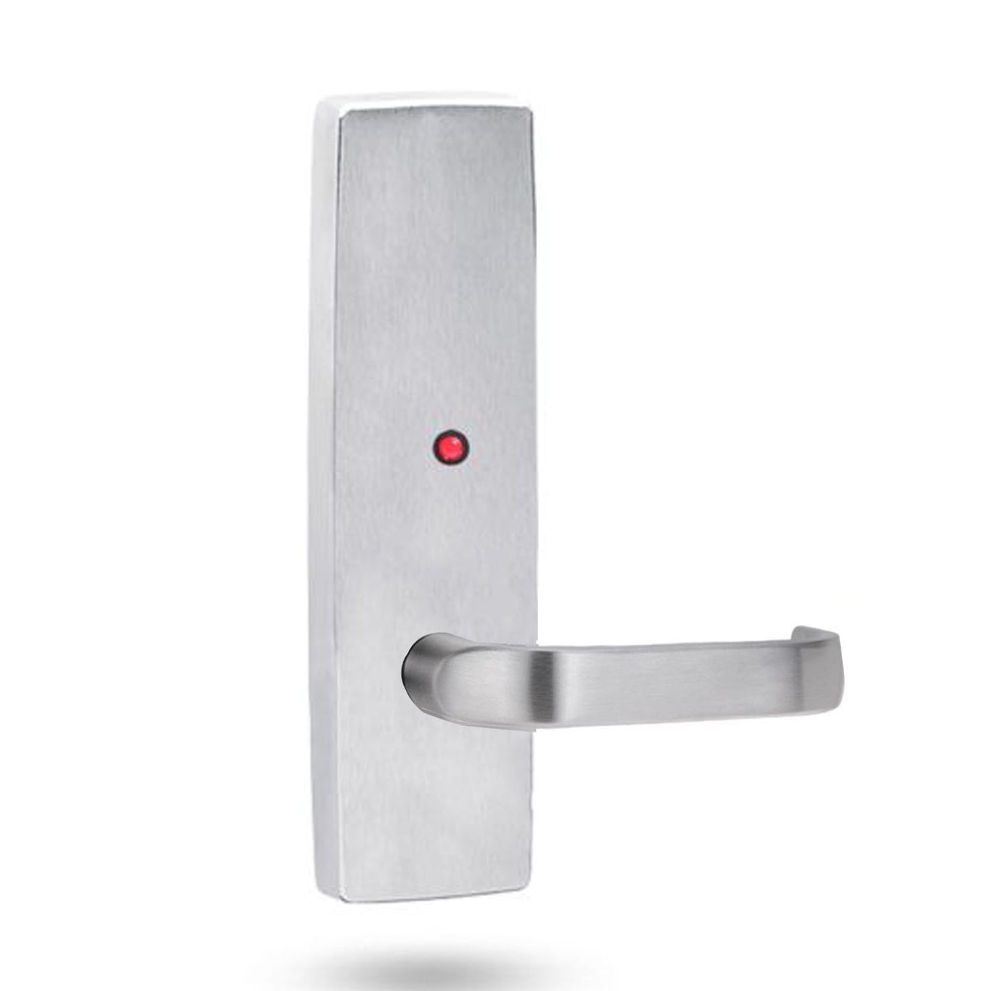 Lockwood 1822 Square End Plate With Led & 74 Lever Satin Chrome 1822/74SC