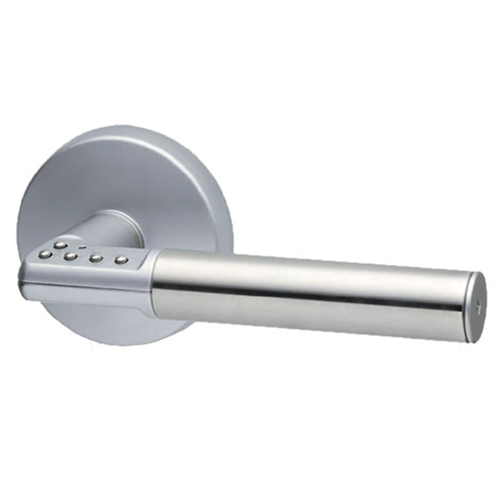 WHILE SUPPLY LAST Lockwood Electronic Lock Code Door Lever Left Hand Stainless Steel 8816LSS