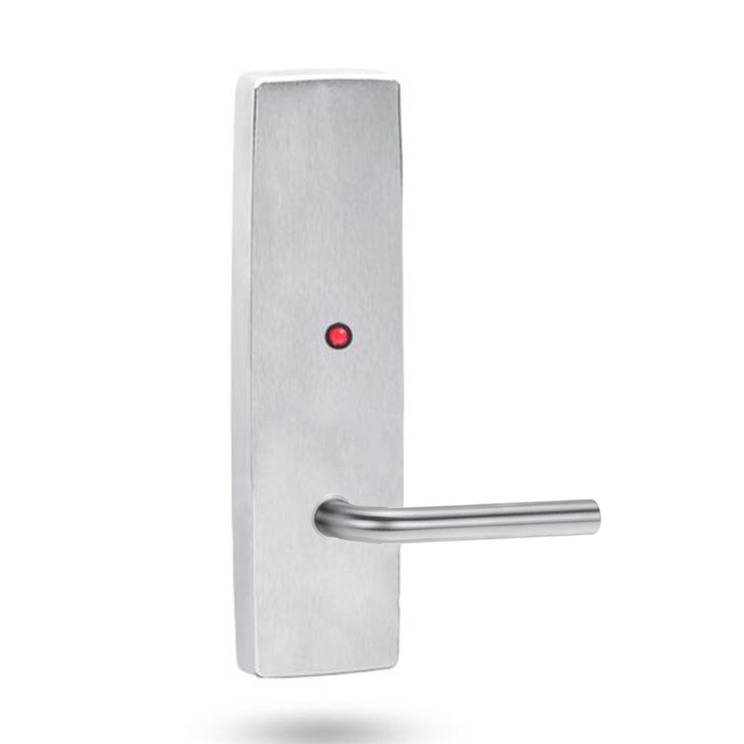 Lockwood 1822 Square End Plate With Led & 97 Lever Satin Chrome 1822/97SC
