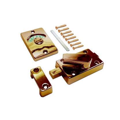 Asec Toilet Indicator Bolt Polished Brass AS10330