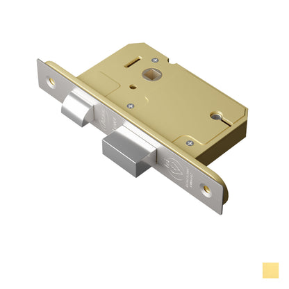 ASEC BS 5 Lever British Standard Deadlock - Available in Various Finishes and Functions