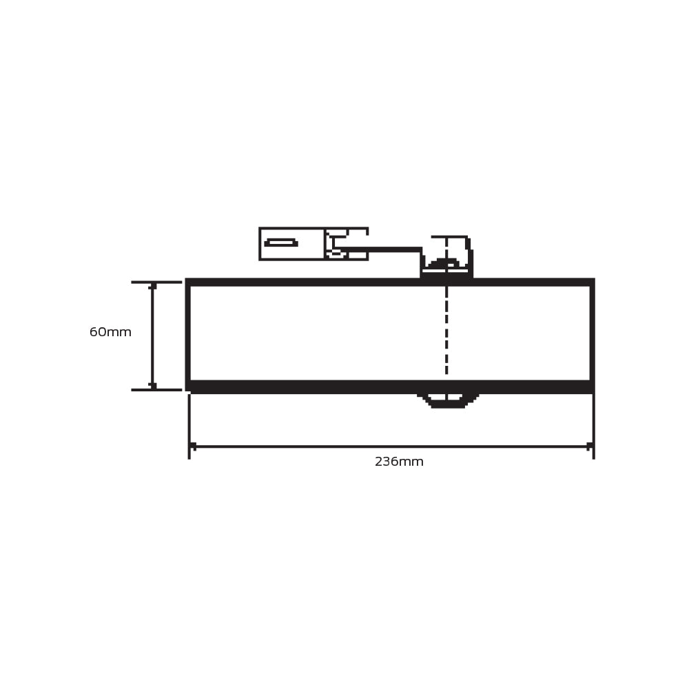 Briton EN2-4 Adjustable Door Closer Back Check Fire Rated Matt Black BNT-1120B-C-MB