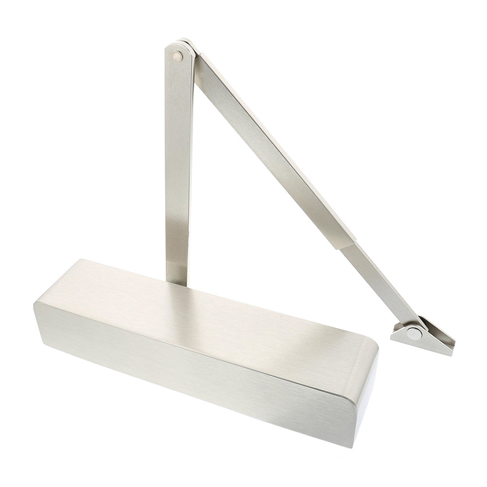 Briton Door Closer with Backcheck Satin Stainless Steel BNT-1130B-SSS