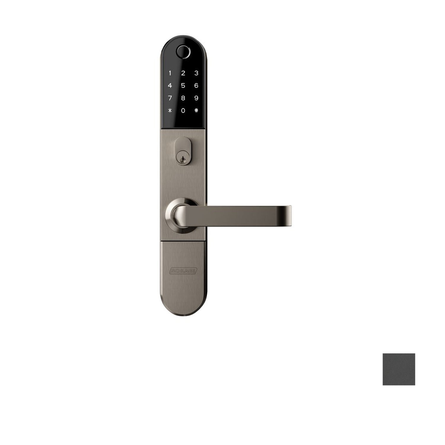 Schlage Omnia Smart Digital Door Lock - Available in Matt Black and Satin Nickel
