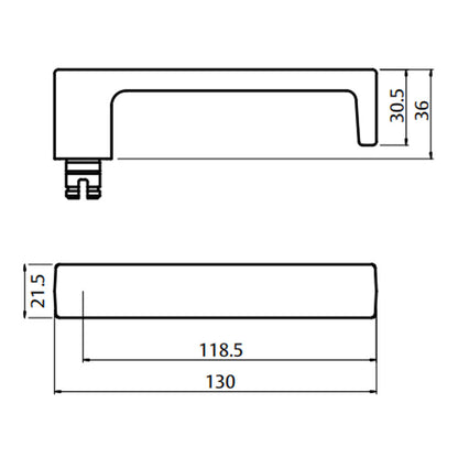 Lockwood 1220/1221/111 Door Lever on Round Rose Full Set - Available in Various Finishes
