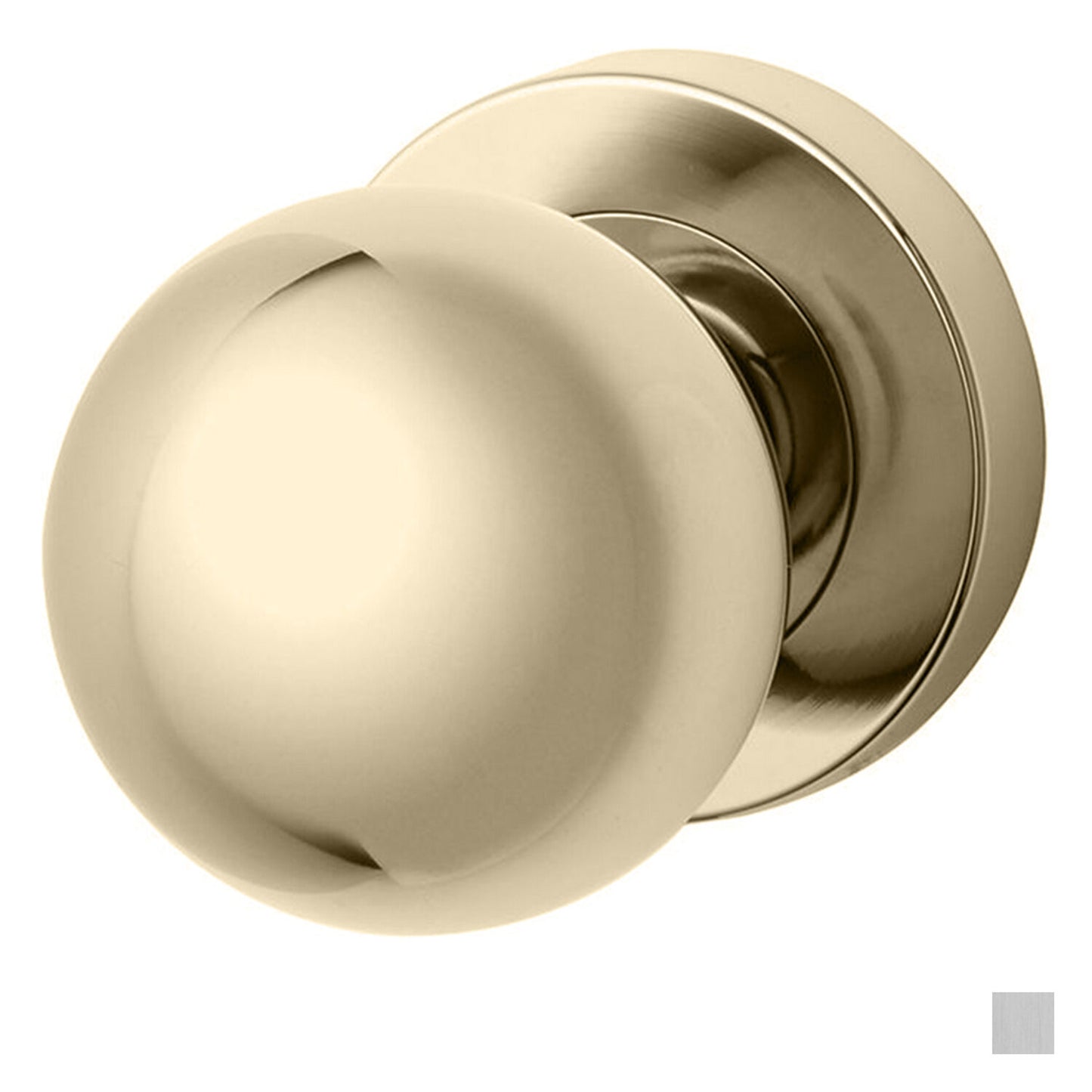 Lockwood 1220 Series Symphony Door Knob 20 On Rose Pair - Available in Various Finishes
